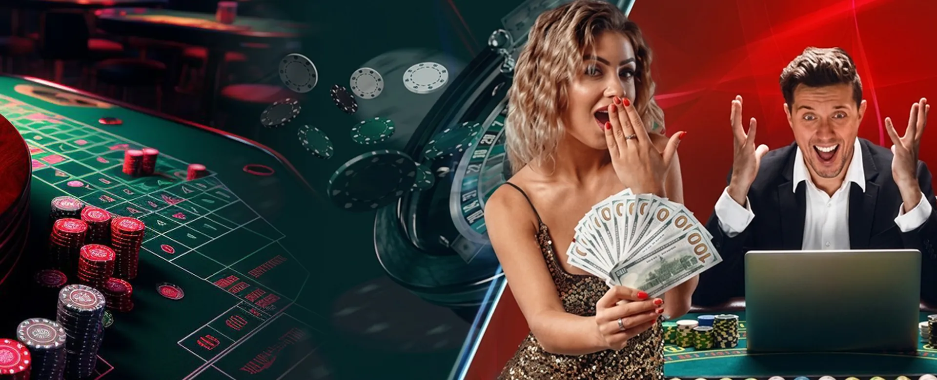 Nustar. Online Casino Gaming Background